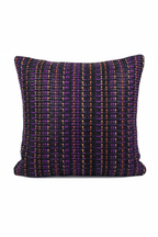 Coussin 50x50cm en tweed tissé et fabriqué en France