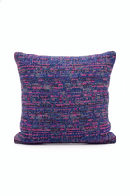 Coussin 50x50cm en tweed tissé et fabriqué en France