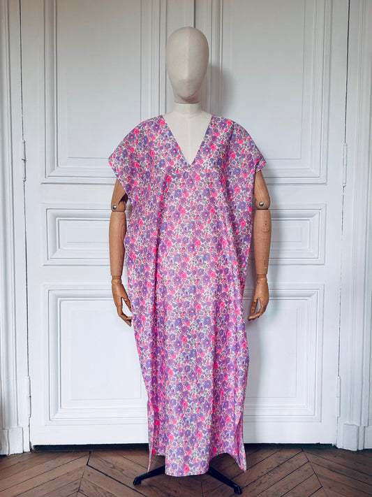 Robe en V longue fabriquée en France