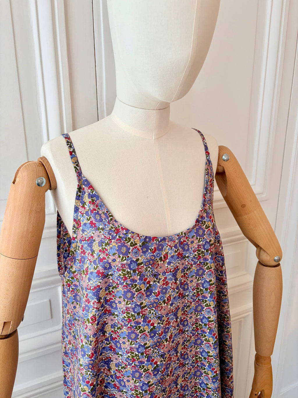 Robe longue nuisette fabriquée en France