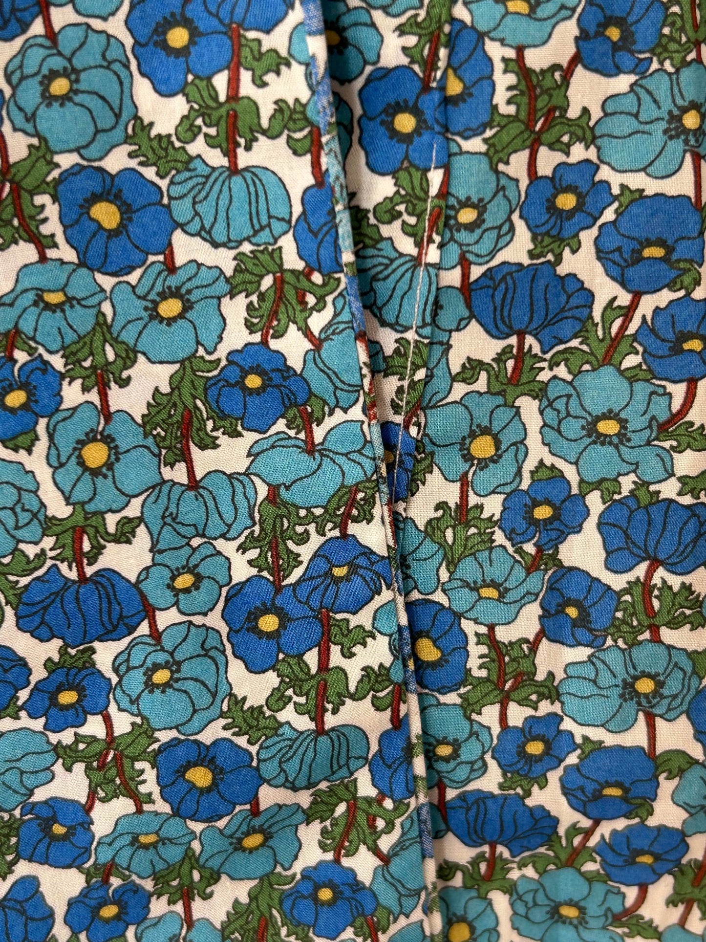 Kimono en coton imprimé Liberty fabriqué en France