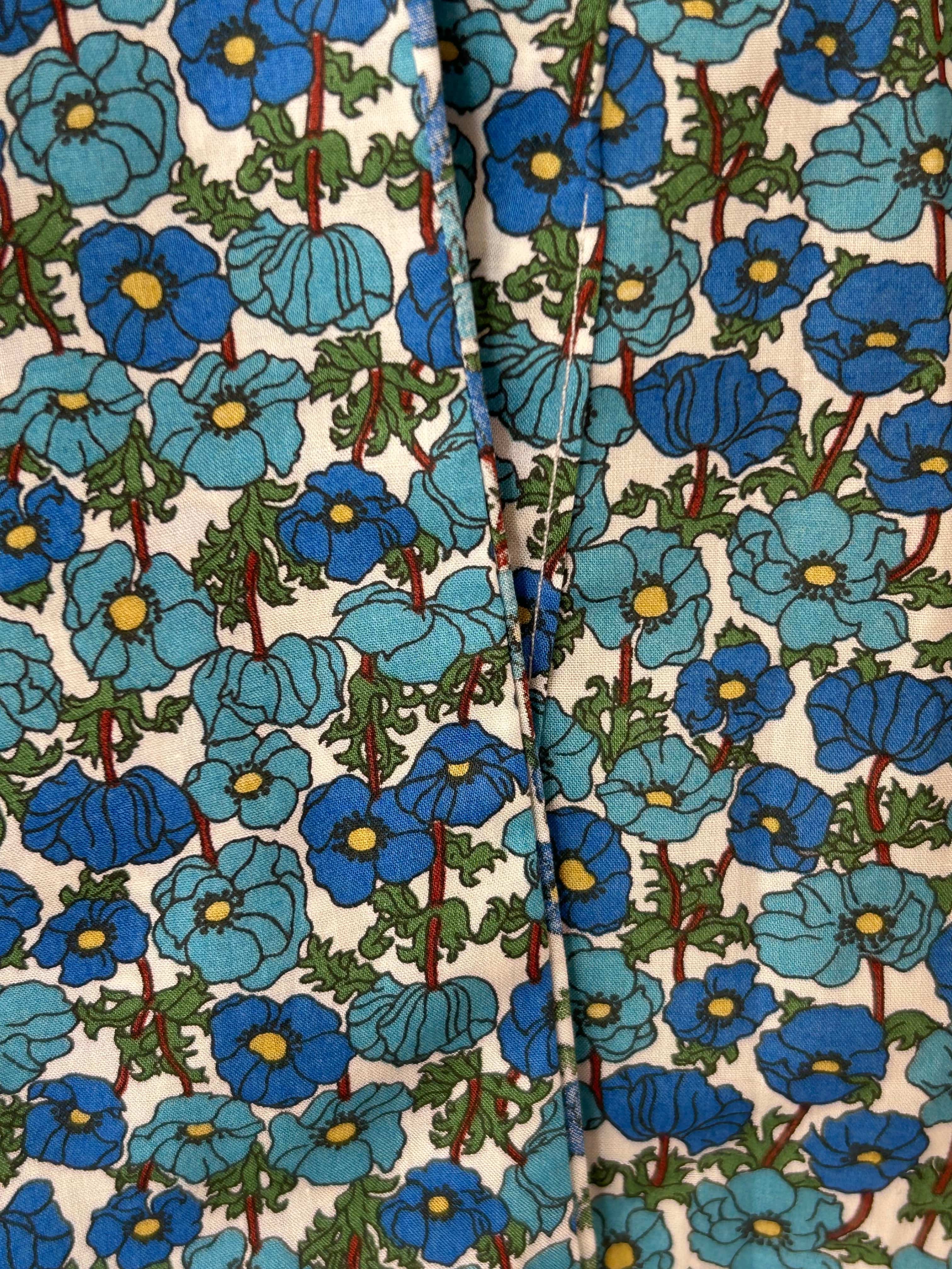 Kimono en coton imprimé Liberty fabriqué en France