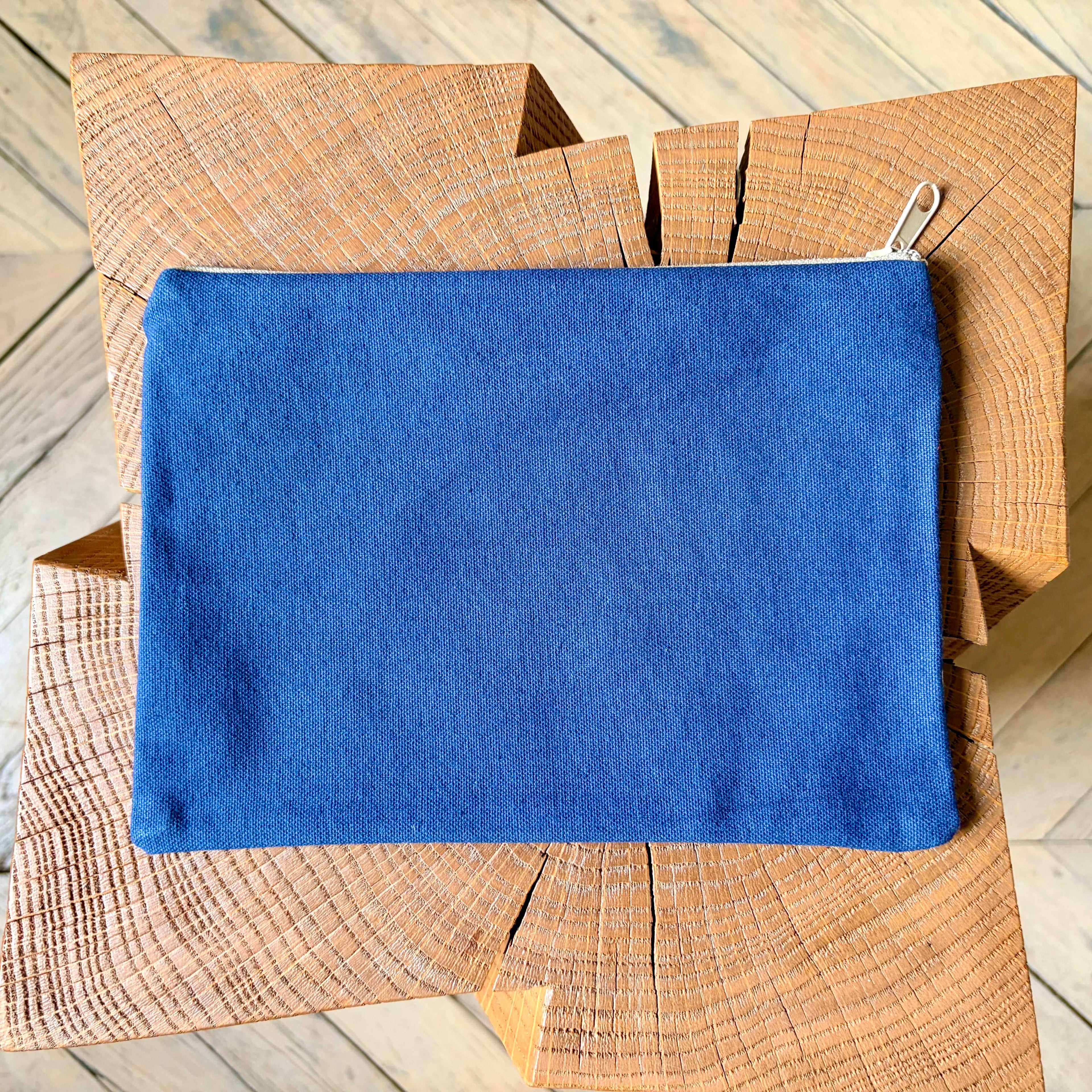 Grande pochette 7 poissons 22x15 cm