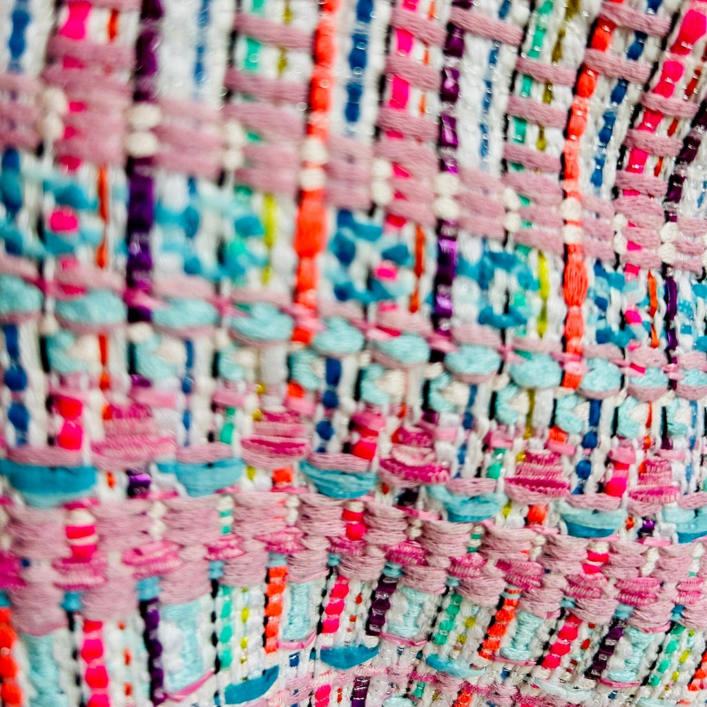 Veste manches courtes multicolore fabriquée en France