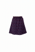 Jupe à taille élastiquée en tweed fabriquée en France (Copie)