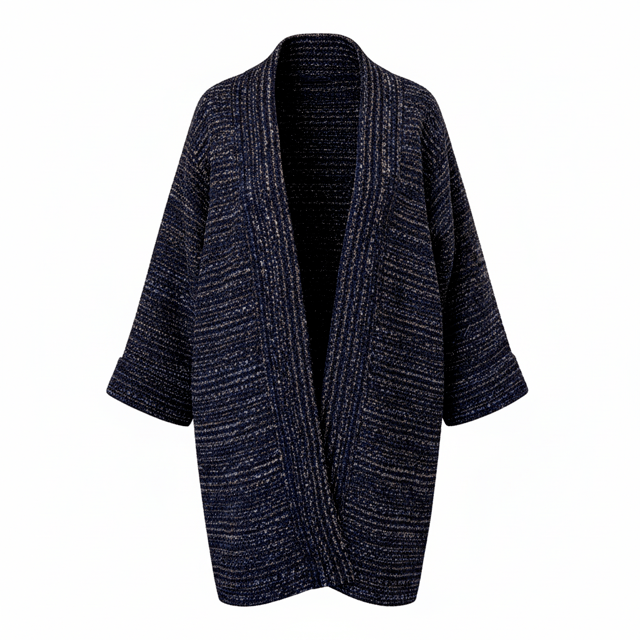 Kimono en tweed