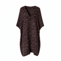 Robe en V courte tweed fabriquée en France