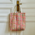Sac Vivien en tweed multicolore tissé et fabriqué en France