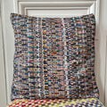 Coussin 50x50cm en tweed tissé et fabriqué en France