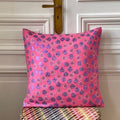 Coussin 50x50cm en tweed tissé et fabriqué en France