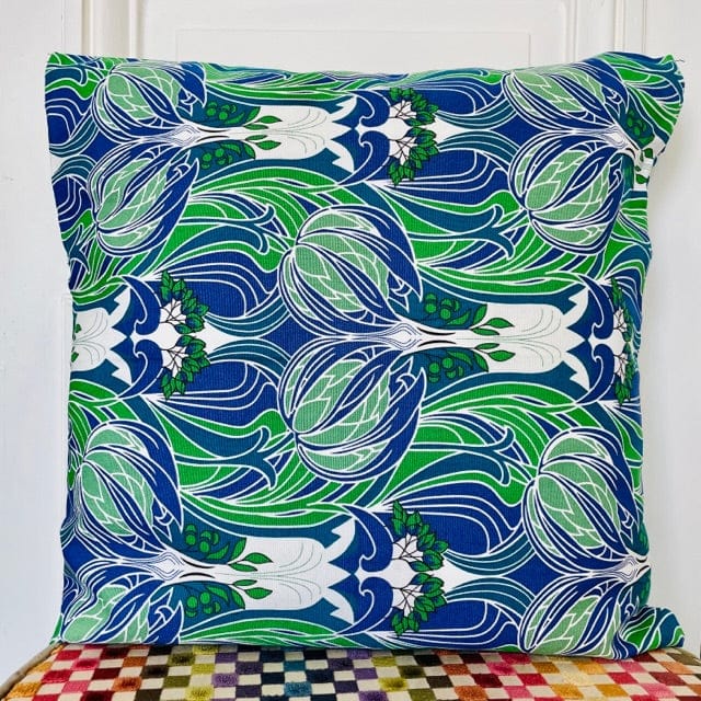 Coussin 50x50cm en denim de Liberty