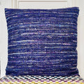 Coussin 50x50cm en tweed tissé et fabriqué en France