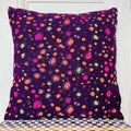 Coussin 50x50cm en tweed tissé et fabriqué en France