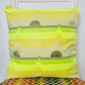 Coussin 50x50cm en tweed tissé et fabriqué en France