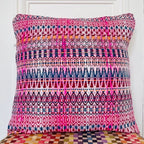 Coussin 50x50cm en tweed tissé et fabriqué en France