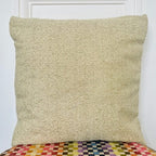 Coussin 50x50cm en tweed tissé et fabriqué en France