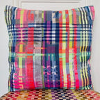 Coussin 50x50cm en tweed tissé et fabriqué en France