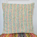 Coussin 50x50cm en tweed tissé et fabriqué en France