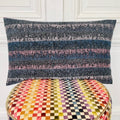 Coussin 65x40 cm en tweed tissé et fabriqué en France