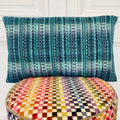 Coussin 65x40 cm en tweed tissé et fabriqué en France