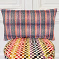 Coussin 65x40 cm en tweed tissé et fabriqué en France