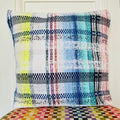 Coussin 50x50cm en tweed tissé et fabriqué en France