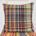 Coussin 50x50cm en tweed tissé et fabriqué en France
