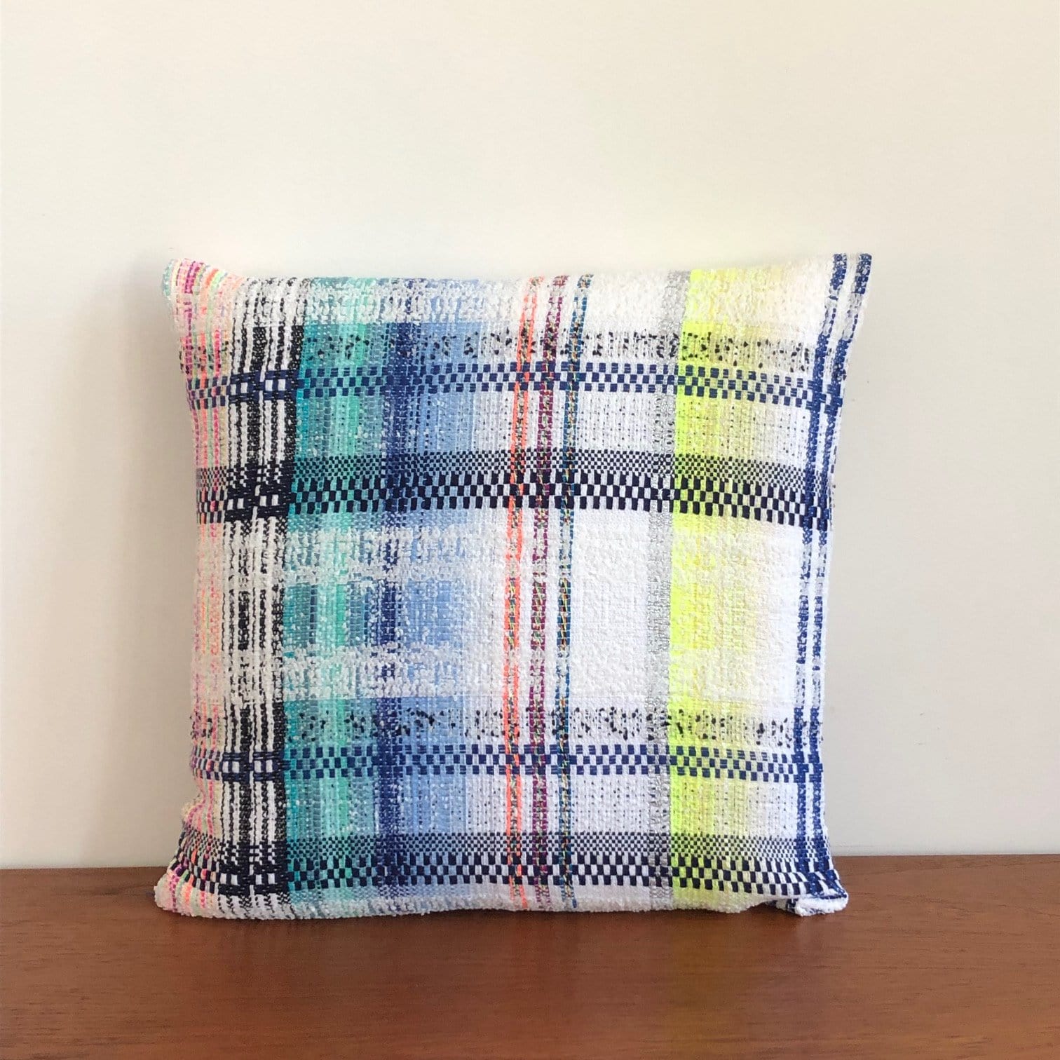 Coussin Evesome 50x50cm en tweed - Cushion Evesome 50x50cm in tweed