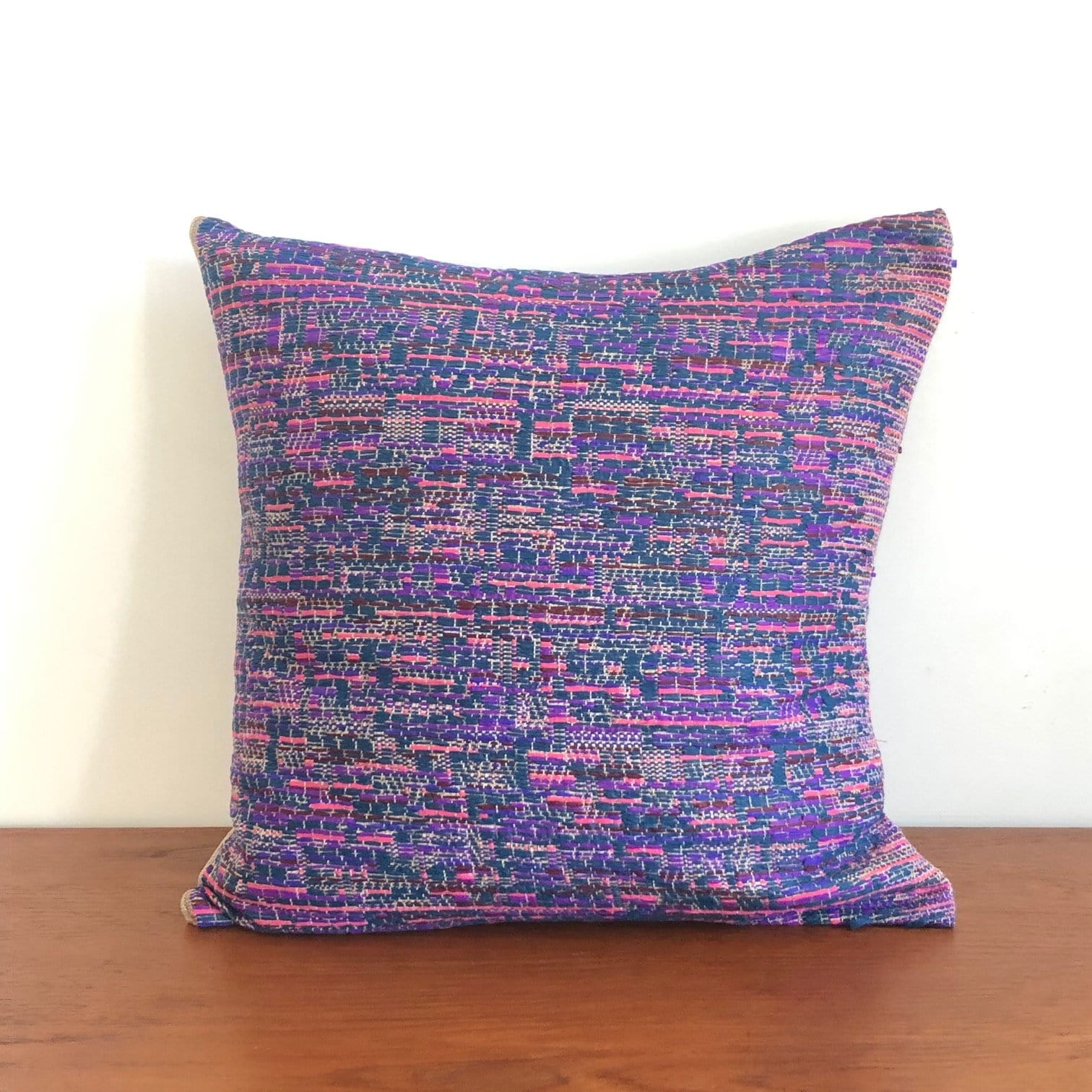 Coussin Evesome 50x50cm en tweed - Cushion Evesome 50x50cm in tweed