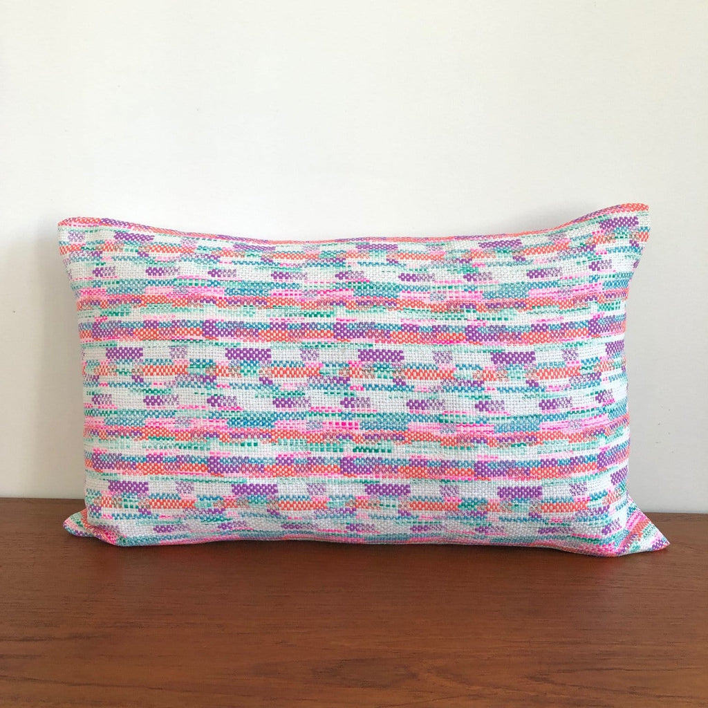 Coussin Evesome 65x40 cm en tweed - Cushion Evesome 65x40 cm in tweed