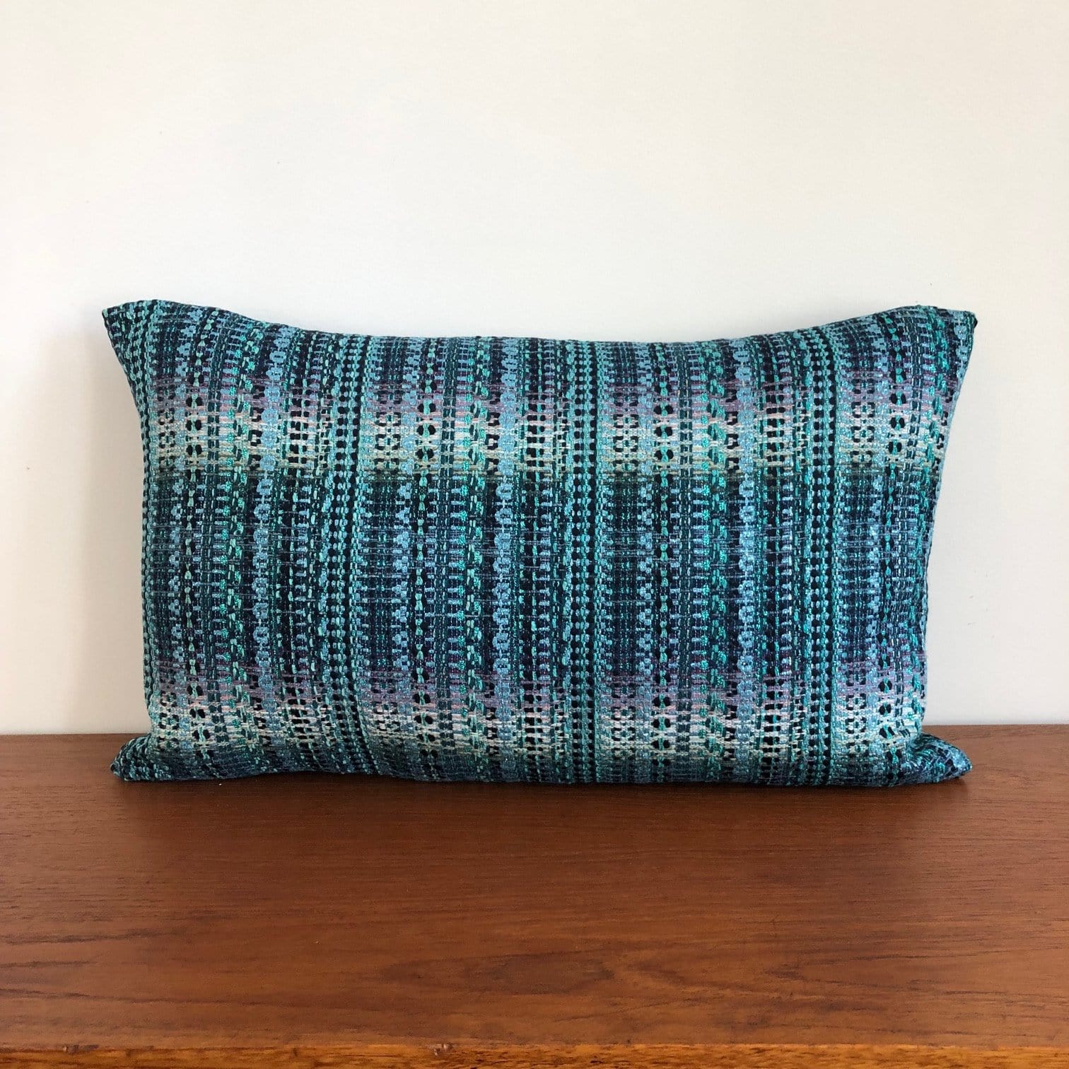Coussin Evesome 65x40 cm en tweed - Cushion Evesome 65x40 cm in tweed