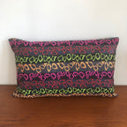 Coussin Evesome 65x40 cm en tweed - Cushion Evesome 65x40 cm in tweed