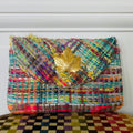 Pochette Sylvestre en tweed
