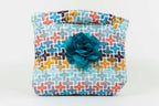 Pochette Agathe Evesome en tweed d'été - Agathe Evesome summer tweed clutch