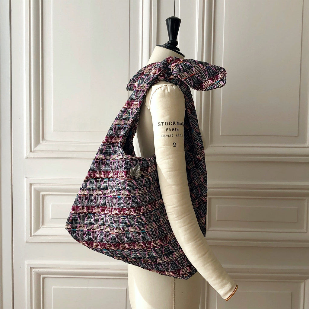Sac Angèle Evesome en tweed - Evesome Angele tweed bag