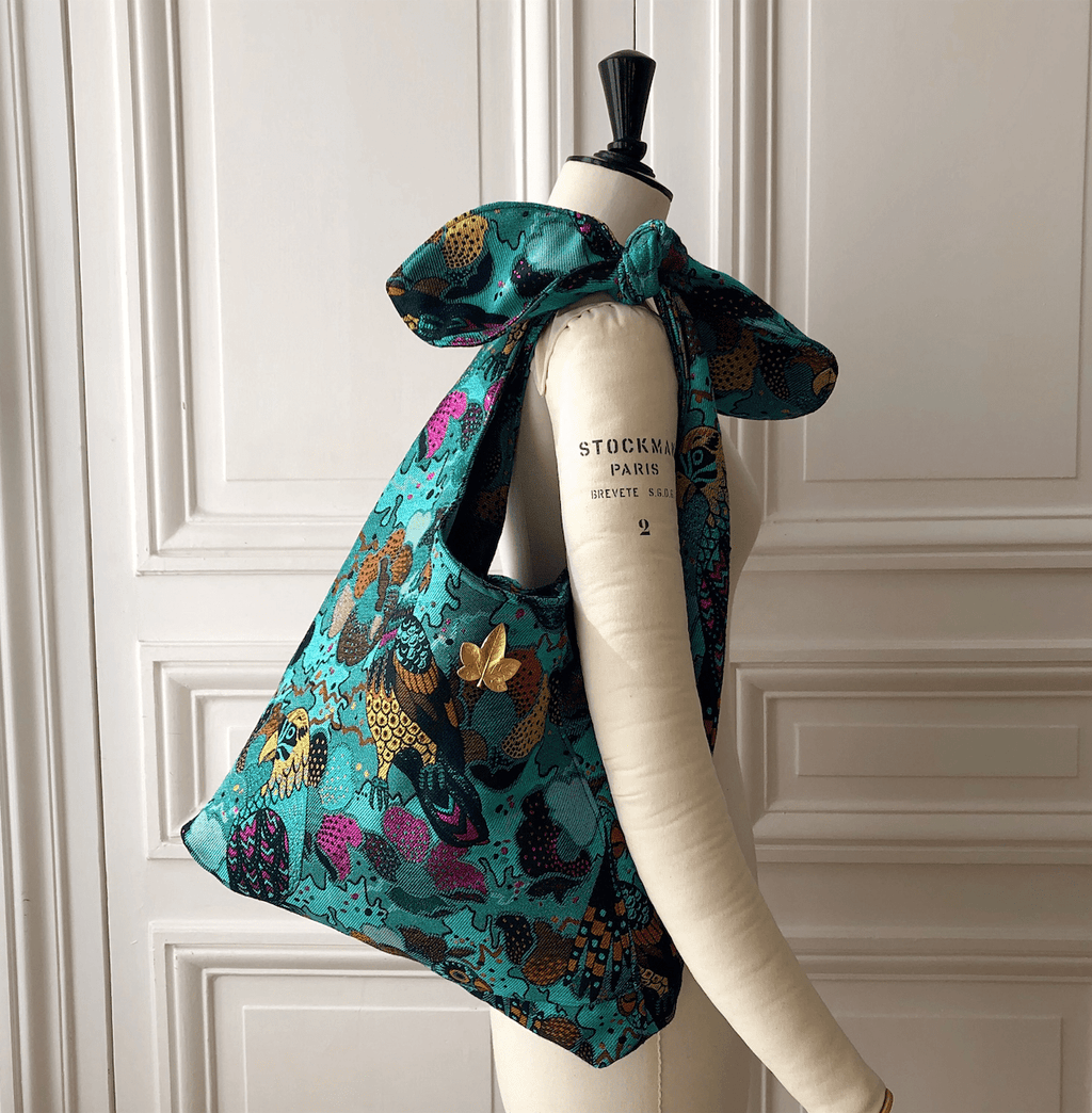 Sac Angèle Evesome en tweed -  Angèle Evesome tweed bag
