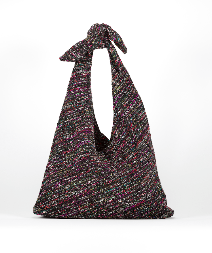 Sac Angèle Evesome en tweed -  Angèle Evesome tweed bag