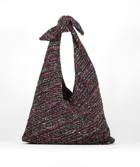 Sac Angèle Evesome en tweed -  Angèle Evesome tweed bag