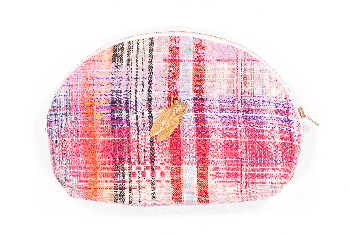 Pochette Eloha Evesome en tweed - Evesome Eloha tweed clutch