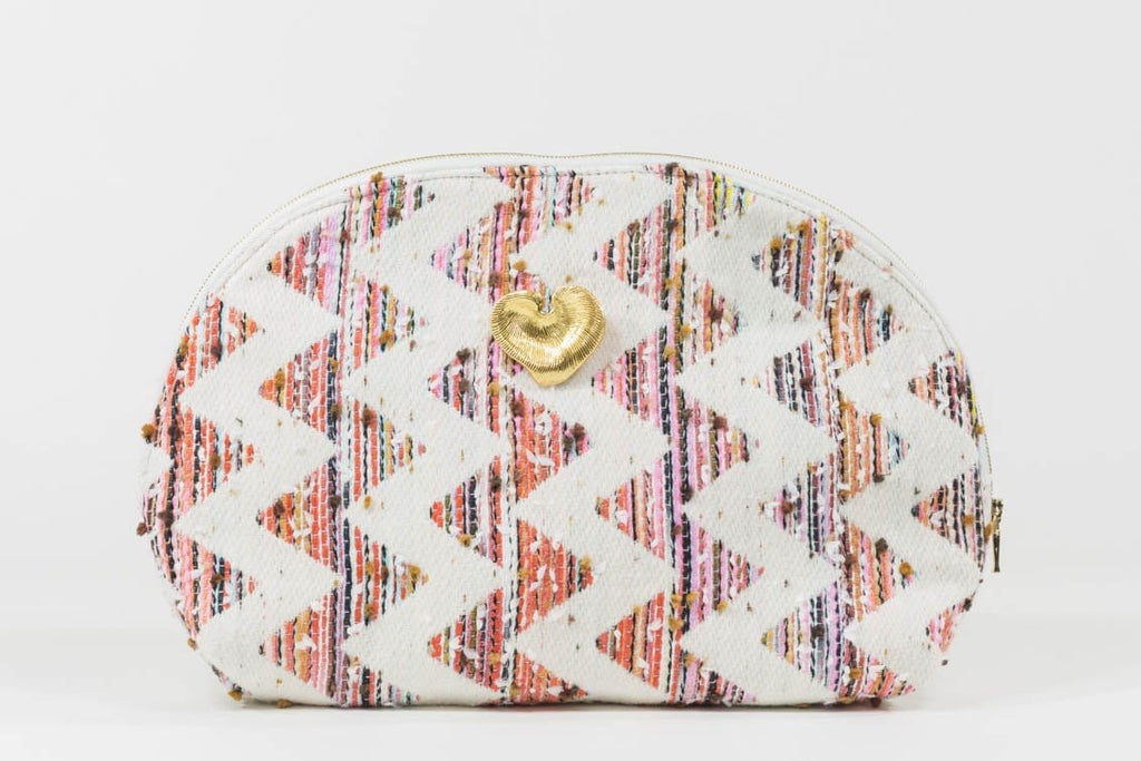 Pochette Eloha Evesome en tweed d'été - Eloha Evesome summer tweed clutch