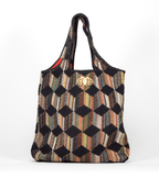 Sac Flora Evesome en tweed -  Flora Evesome tweed bag