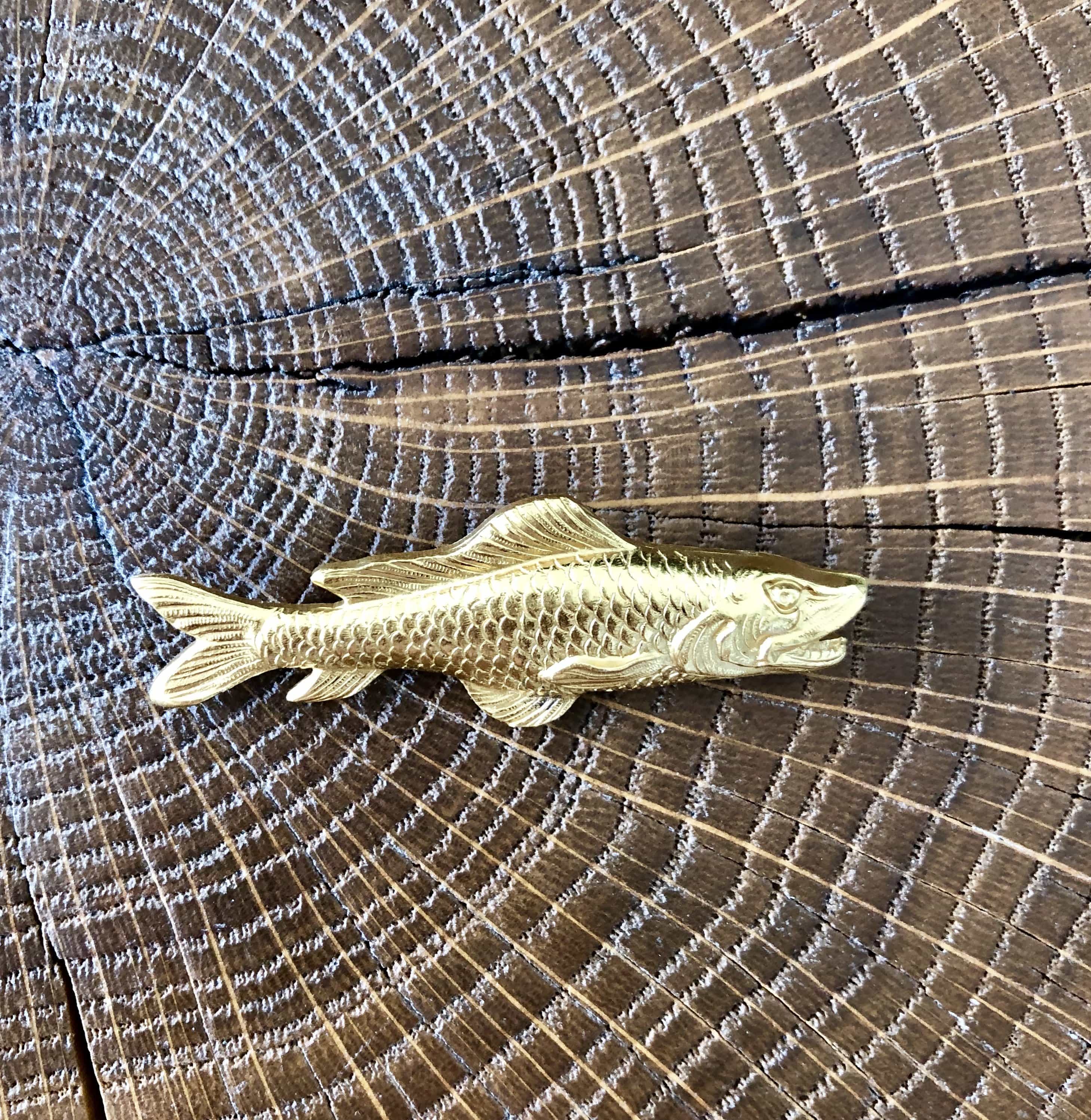 Broche poisson doré Evesome - Evesome goldfish brooch