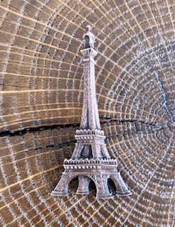 Broche Tour Eiffel cuivrée Evesome - Copper Eiffel Tower Brooch Evesome