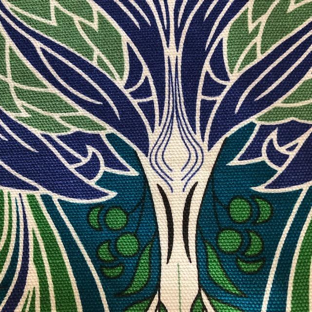 Coussin Evesome 50x50cm en denim de Liberty -  Evesome cushion 50x50cm in Liberty denim