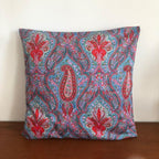 Coussin Evesome 50x50cm en denim de Liberty -  Evesome cushion 50x50cm in Liberty denim