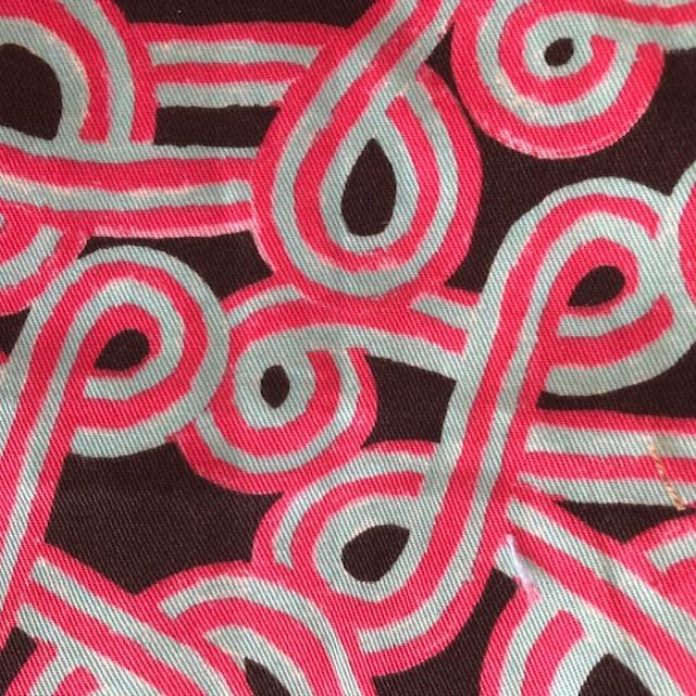 Coussin Evesome 50x50cm en denim de Liberty -  Evesome cushion 50x50cm in Liberty denim