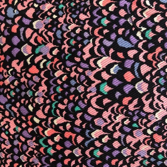 Coussin Evesome 50x50cm en denim de Liberty -  Evesome cushion 50x50cm in Liberty denim