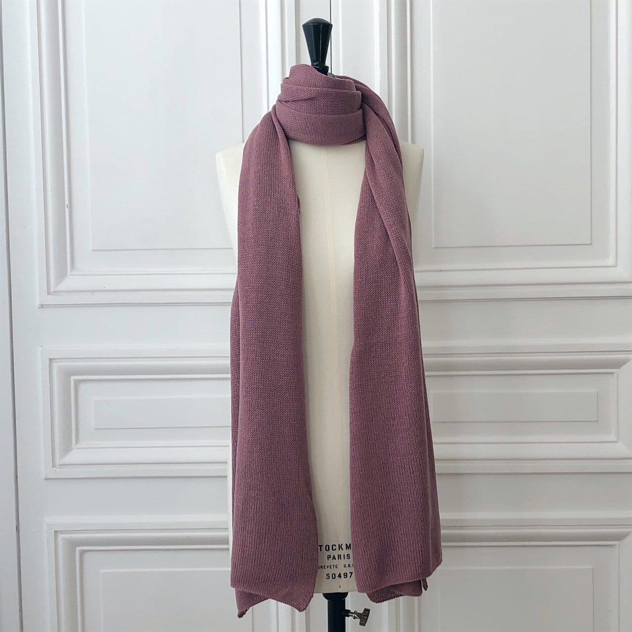 Echarpe Evesome maille mousseuse 200x60 cm 100% cachemire - Evesome scarf foamy mesh 200x60 cm 100% cashmere