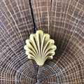 Broche Coquille Saint Jacques pleine dorée Evesome - Evesome Full Gilded Scallop Brooch