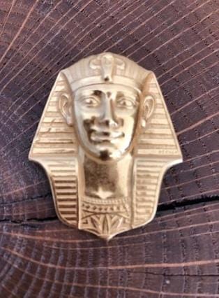 Broche Toutankhamon dorée Evesome - Golden Tutankhamun Brooch Evesome